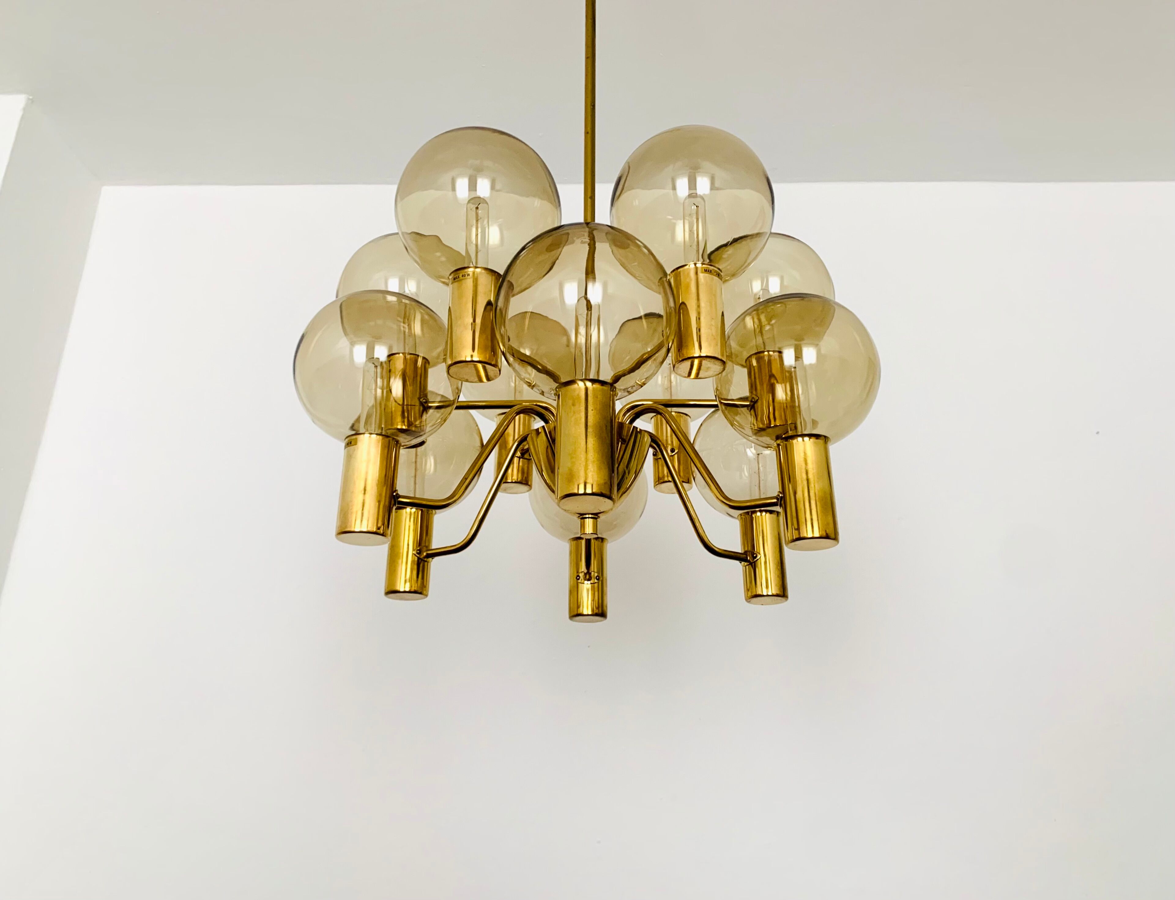 Swedish Patricia Chandelier by Hans Agne Jakobsson