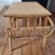 1950s 60s rattan coffee table