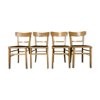 Lot de 4 chaises 50/60