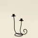 Bougeoir double volute