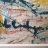 Mixed media on paper, masked figures GUIDO CODOGNONE (1901-1968)