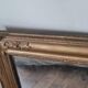 Antique rectangular mirror with mouldings 103 x 68