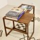 Scandinavian nesting tables rn teak year 60. Ref twiny.