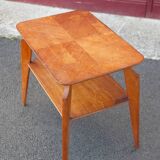 Vintage table, coffee table, wooden table, Scandinavian style table, modernist, minimalist, decoration