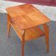 Vintage table, coffee table, wooden table, Scandinavian style table, modernist, minimalist, decoration