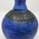 Jacques Blin vase in blue ceramic, France, Mid Century Design