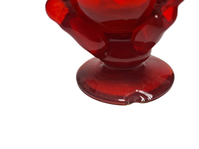 Vase par J. Słuczan-Orkusz pour l'Institut de Verrerie de Cracovie, Pologne, années 1970.