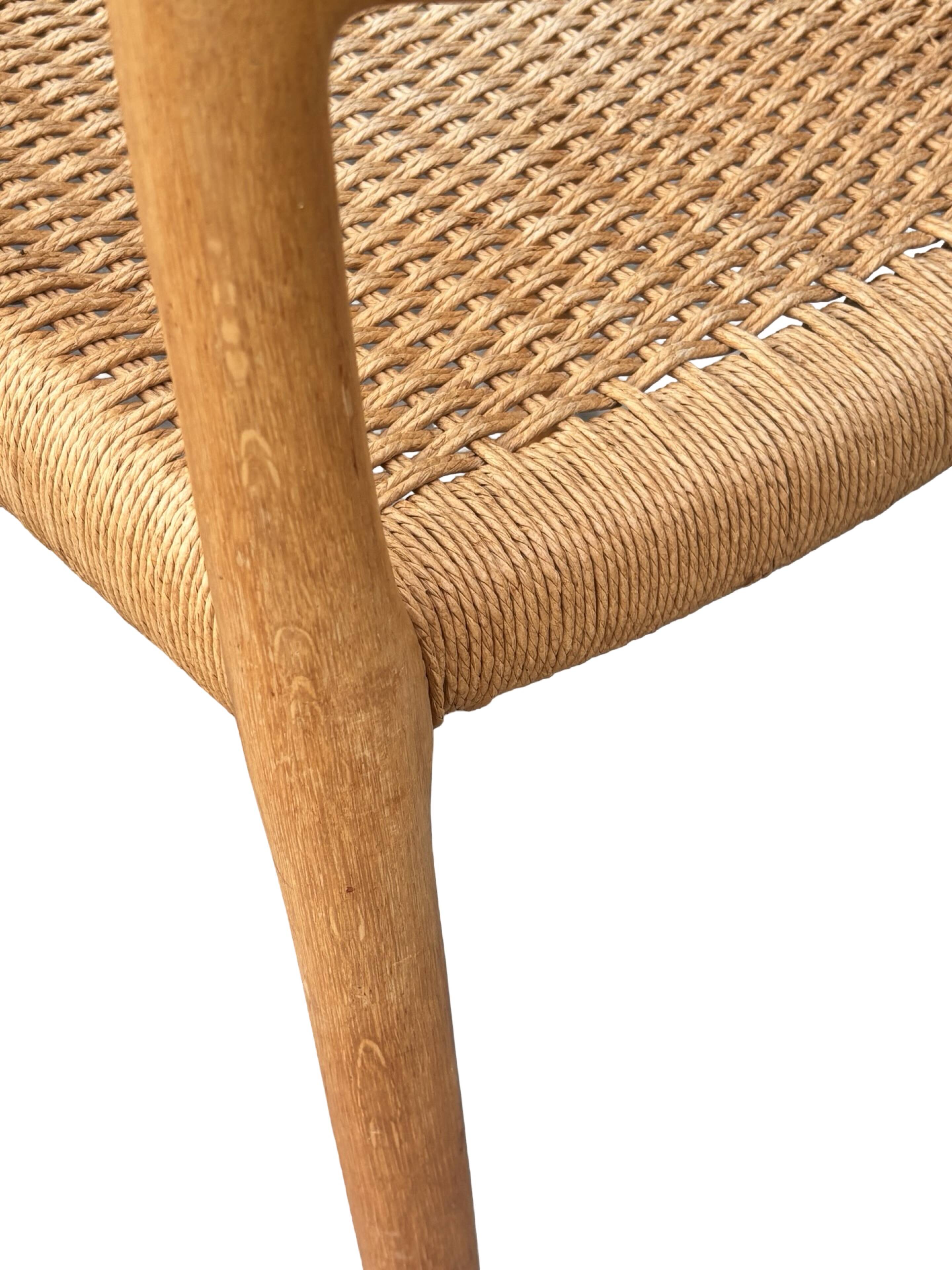 Mid Century Niels O Moller Chair model 84 Danish Design