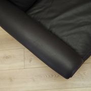 Brown leather armchair, Danish design, 1960s, designer: Aage Christiansen,