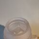 Globe of vintage molded glass lamp art deco opaque portable suspension