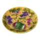 Sarreguemines barbotine serving plate