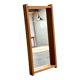 Large mirror in Swedish pine, 1970s
