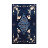 Chinese carpet, Beijing, royal blue