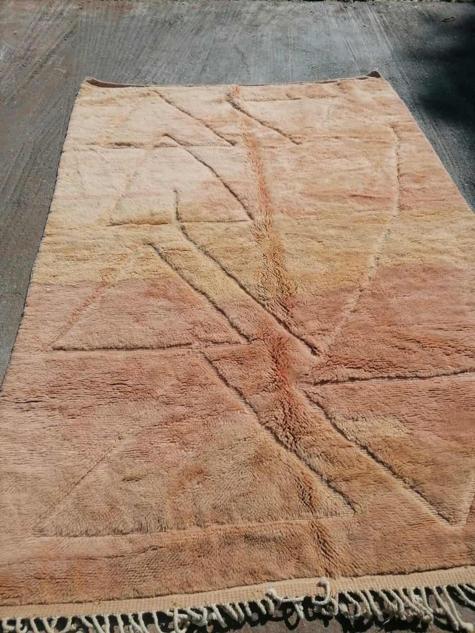 Berber carpet Beni Mrirt 190x270 cm