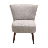 Cocktail chair reupholstered