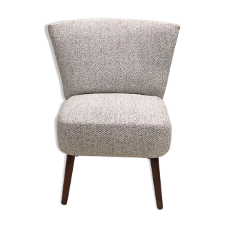 Cocktail chair reupholstered