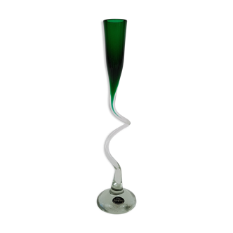 Praticality Krosno speaker green twisted glass