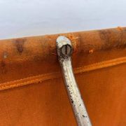 Very rare Chrome tubular steel Bauhaus Stool - 1930 / original eisengarn