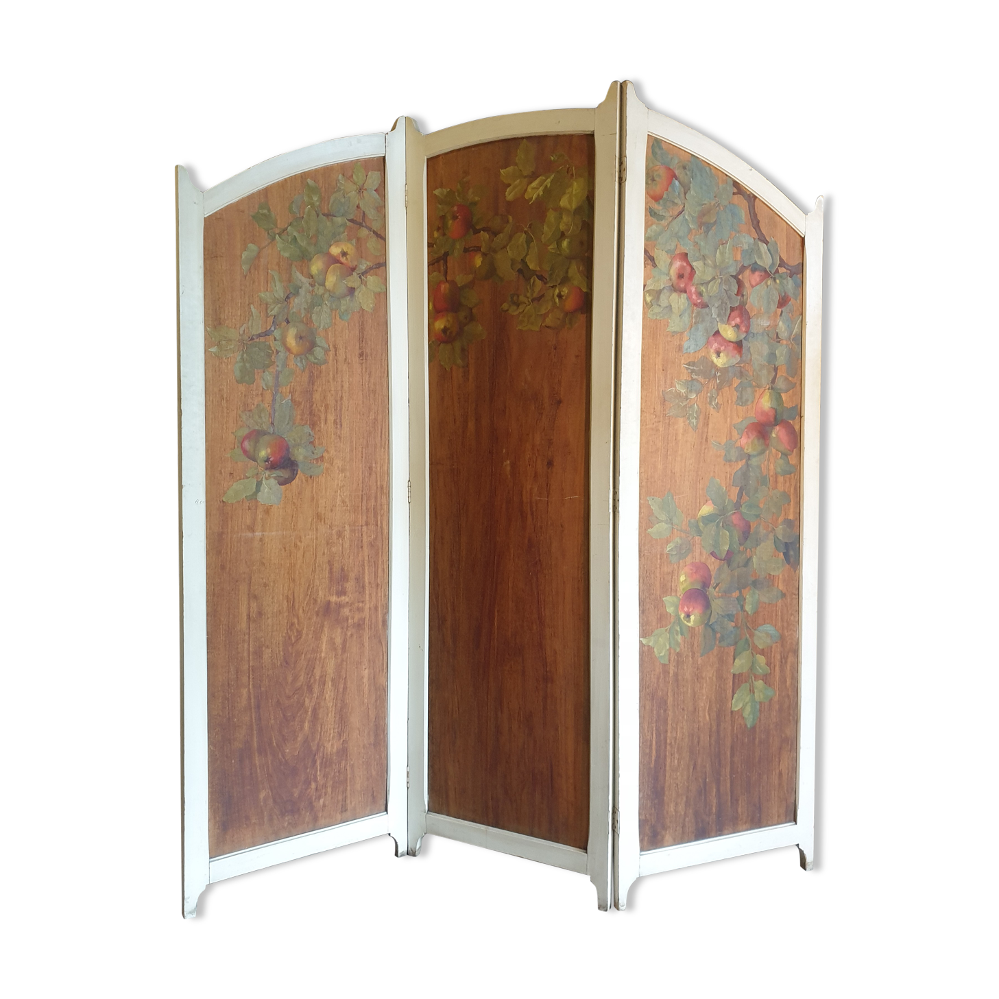 Old painted screen