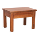 Ancienne table de chevet en teck birman