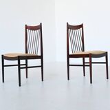 Helge Sibast set of six dining chairs in rosewood Denmark 1960