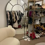 Mirror with black frame Nediva