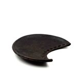 Organic modern wood tray / vide poche, France 1960s