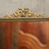 Mirror bronze frame 19th Louis 16 28.6x19cm