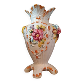 Ceramic vase in Bassano style