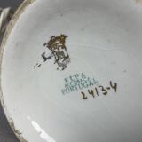 Paire de lampes de table en porcelaine portugaise limitée et numérotée par Alconaca