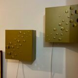 Pair of wall sconces, Evert Jelle Jelles for Raak, Paus base 1960.