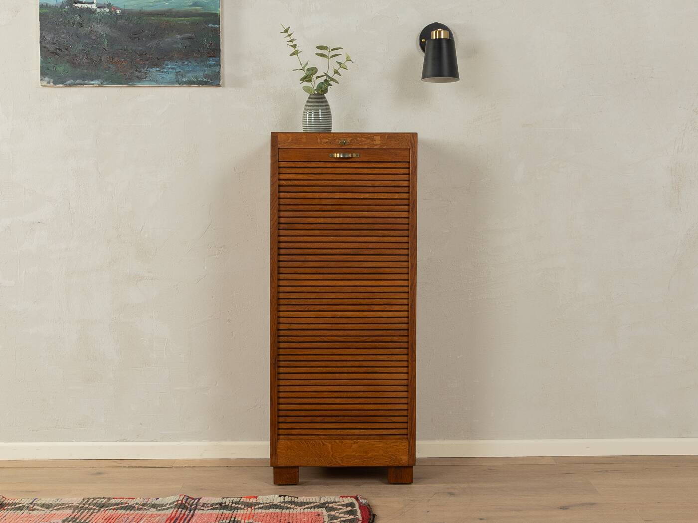 Art déco roller shutter cabinet