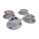 Lot of 4 coffee cups and mismatched Bavaria porcelain cups