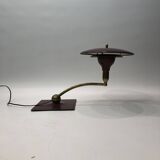 MG Wheeler Brass Desk Table Lamp Midcentury Vintage Retro Regency 1960s
