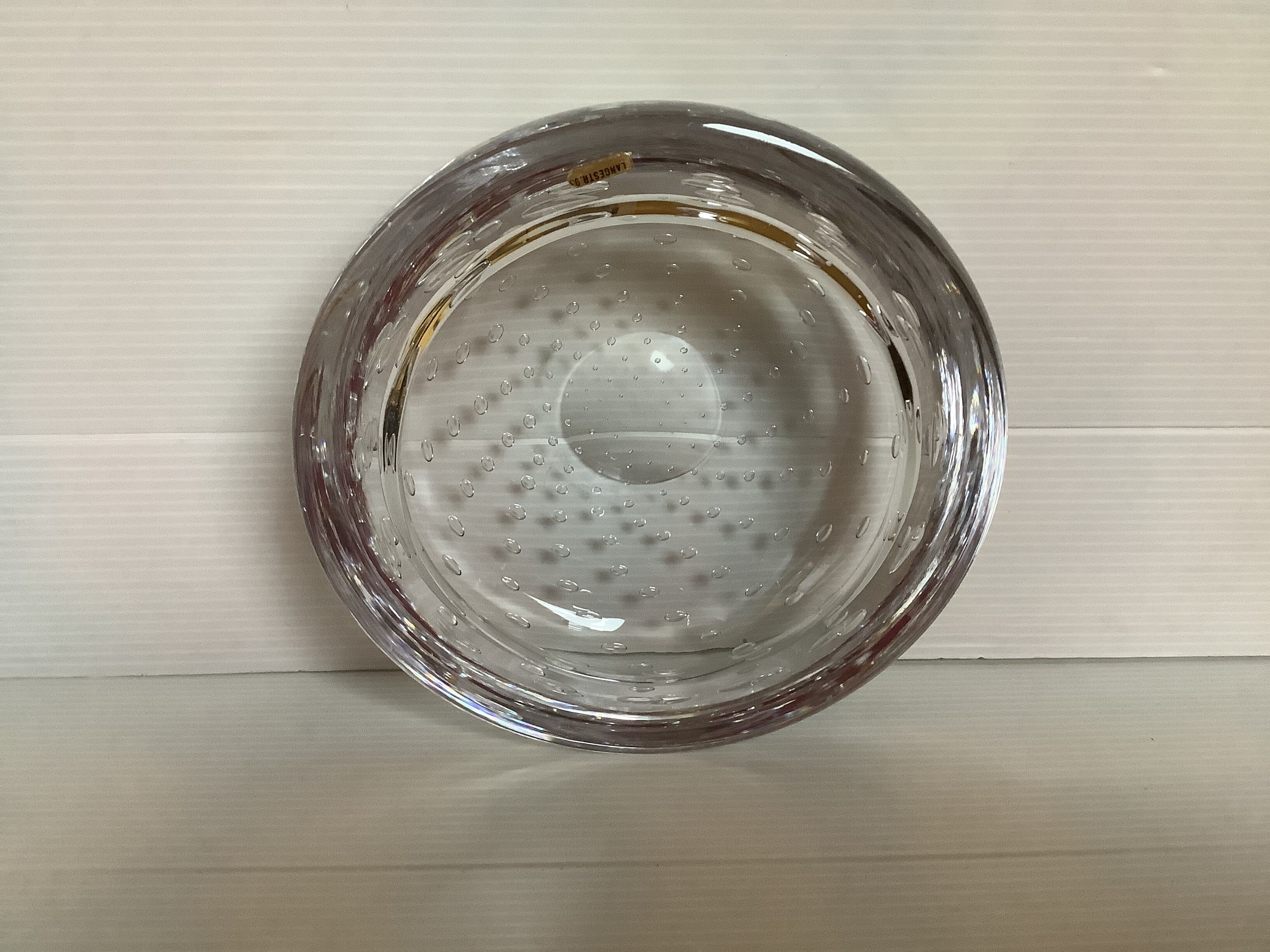 Empty pocket bubbles Murano