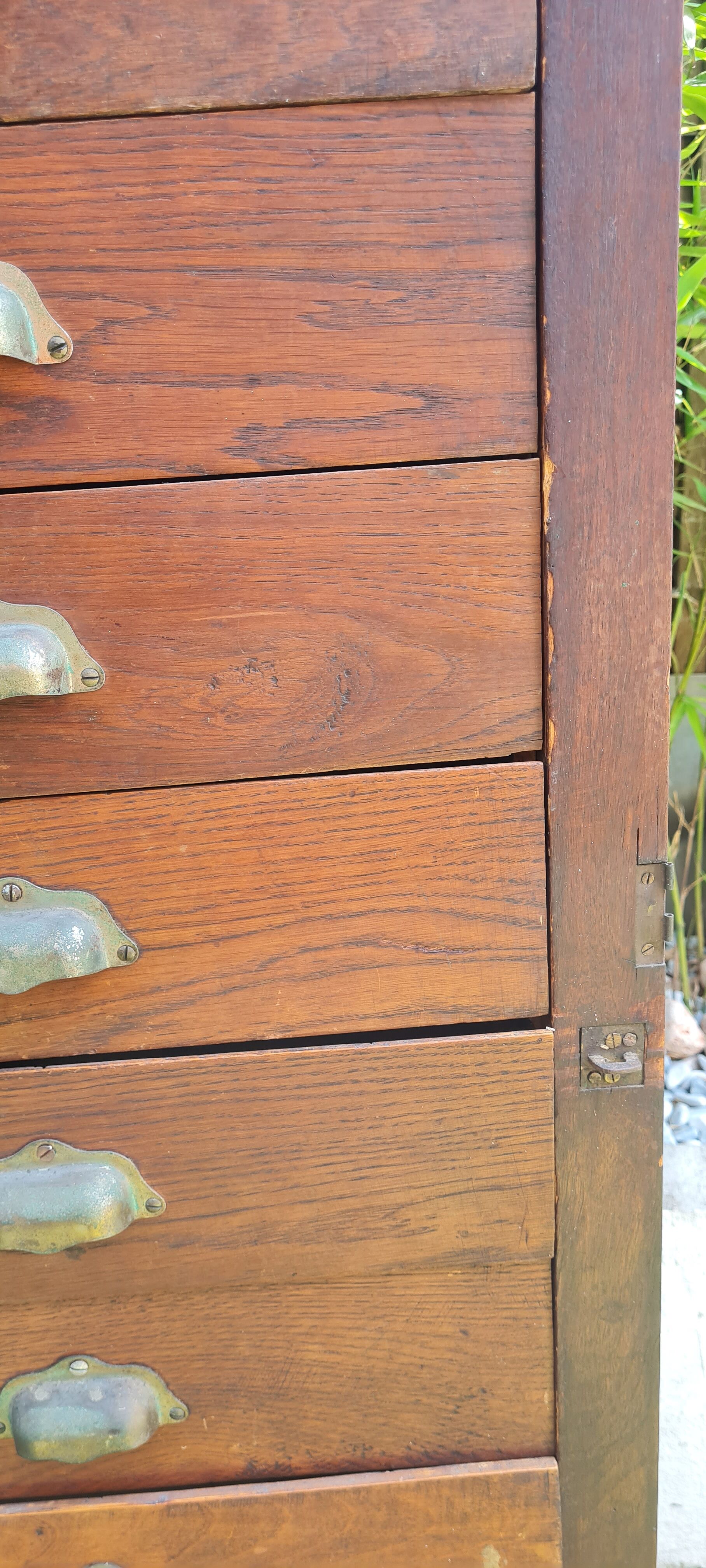 Old furniture with drawers