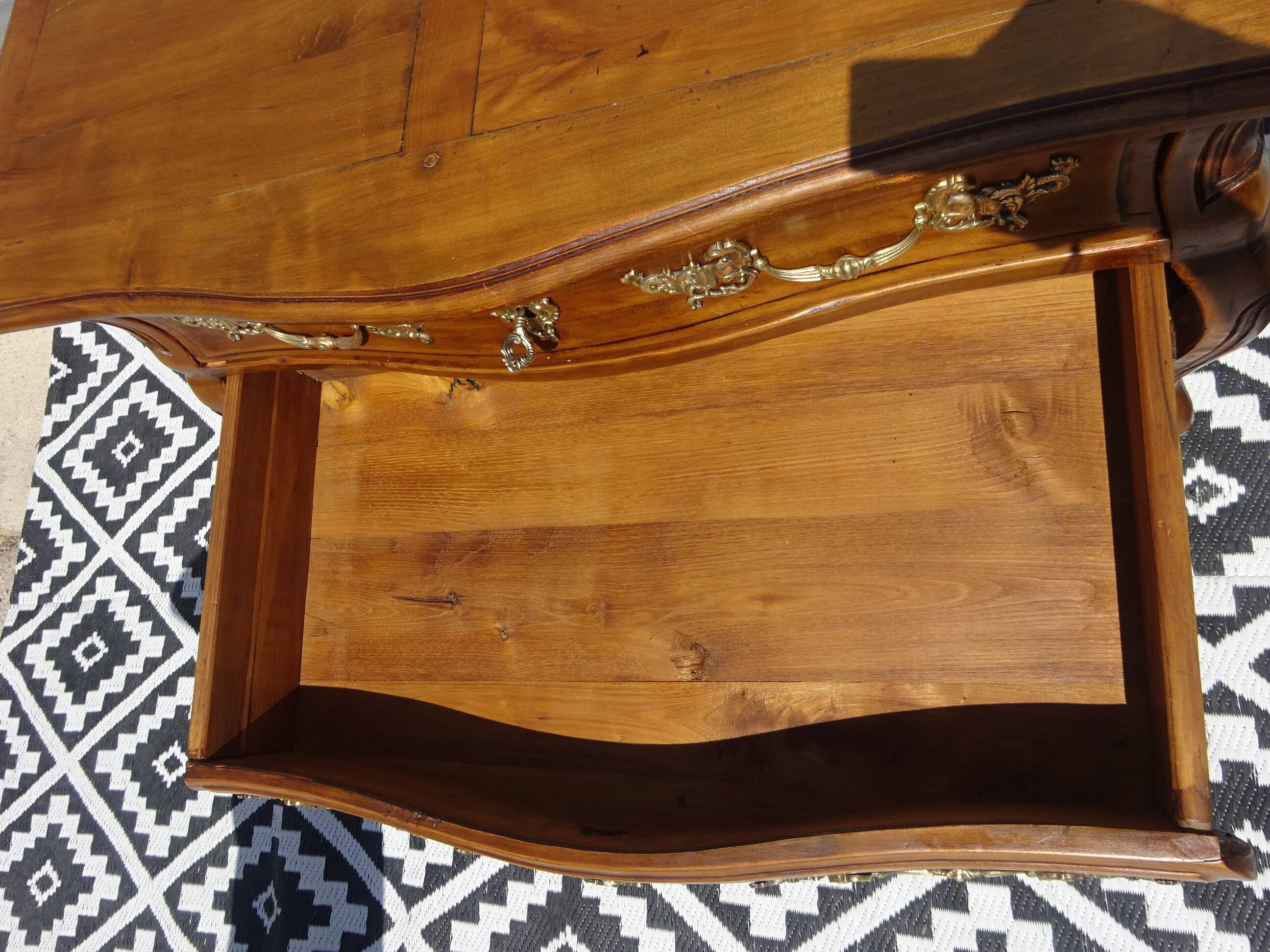 Old tomb chest