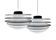 2 Scandinavian Pendant Lights • Verona • Svend Middelboe • Nordisk Solar • 1968