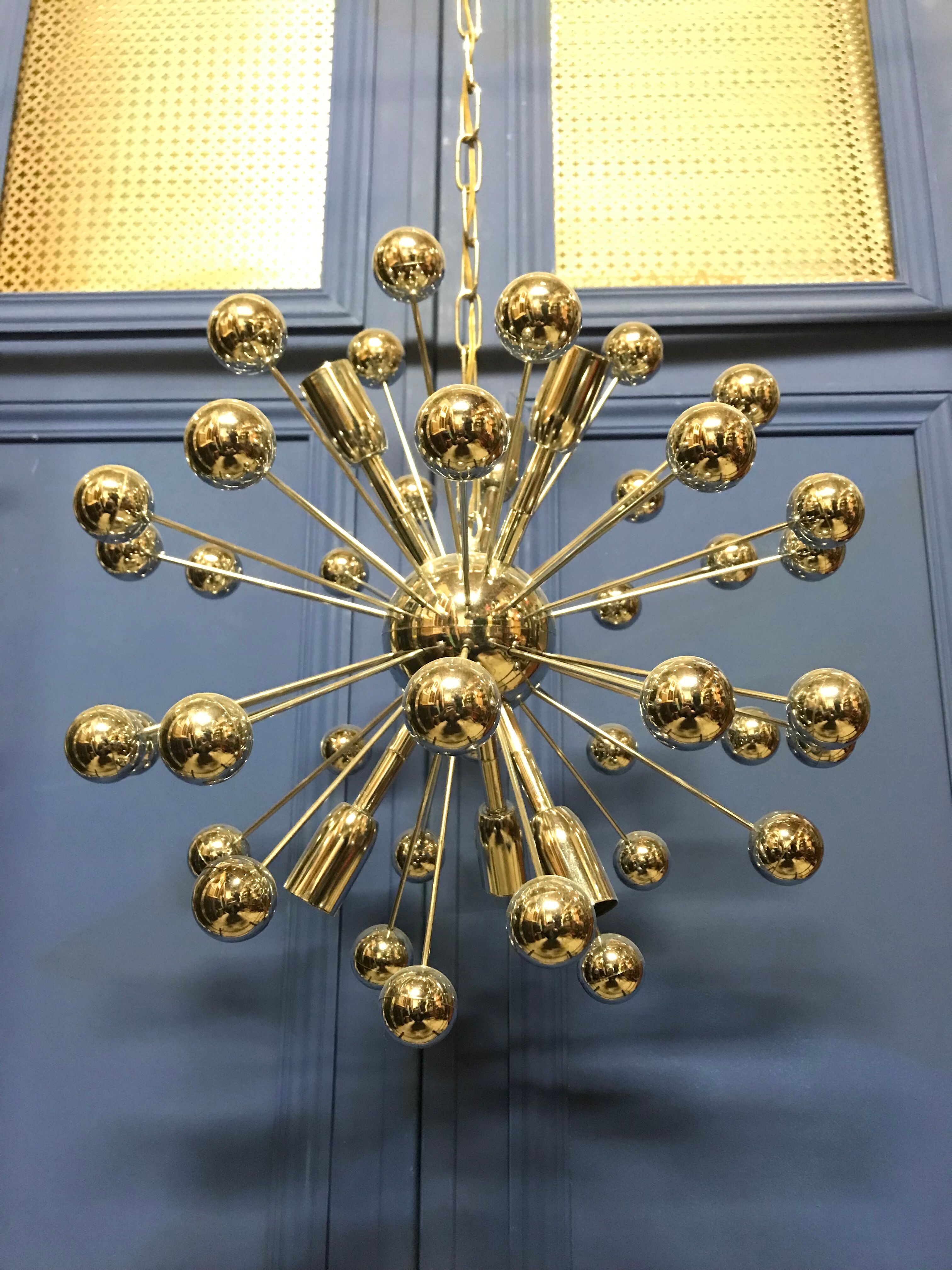 Sputnik chandelier