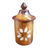 Pot signed La Roue Vallauris in ceramic