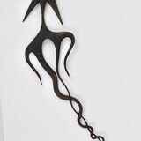 Carl Auböck Wall Sculpture Handmade Napoleon #4271, Brass, Austria