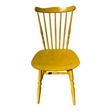 Mustard yellow Baumann chair