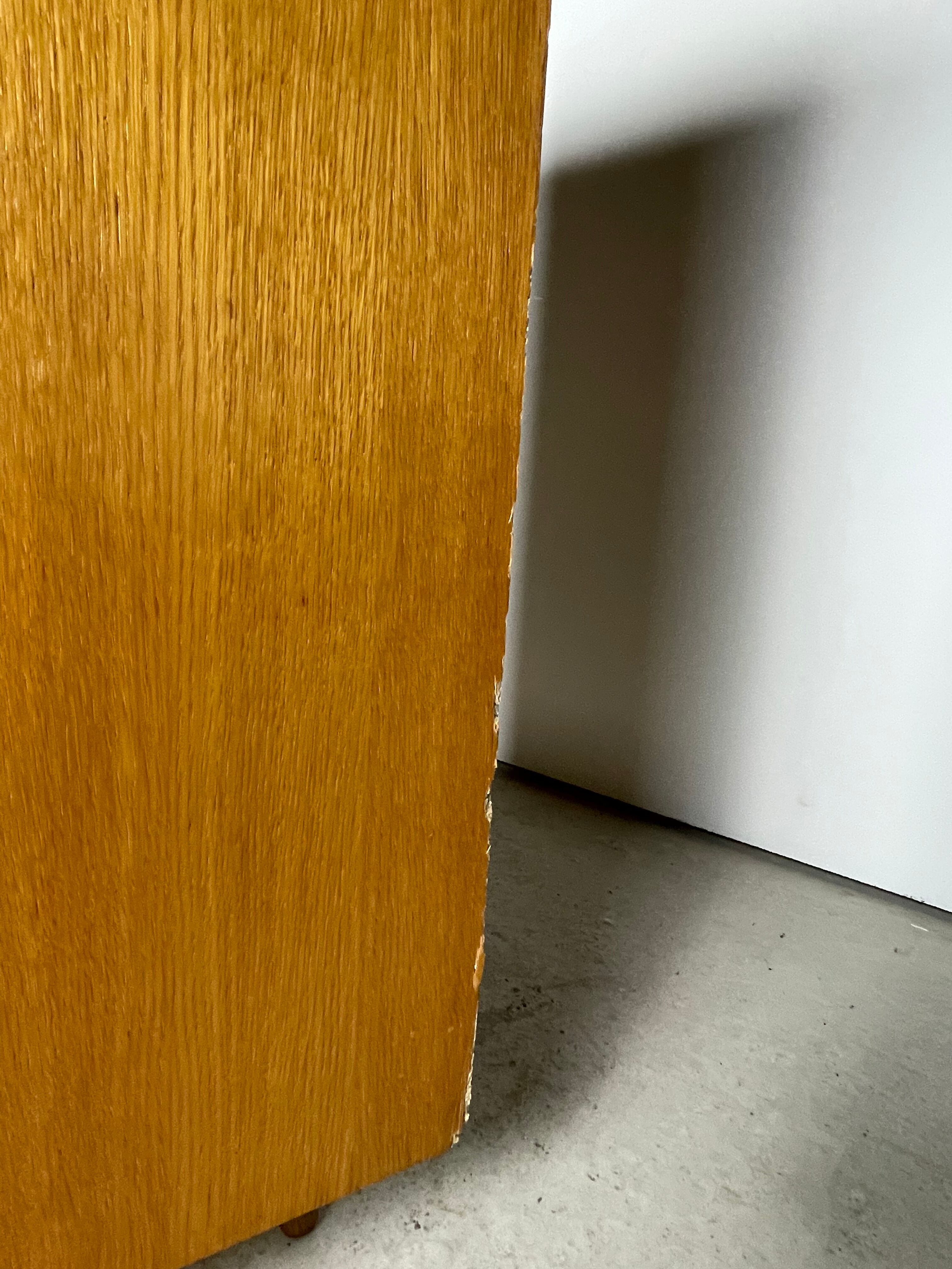 Secretary in blond oak 1960