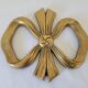 Brass ribbon bottom