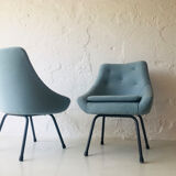 Paire de fauteuils 1960