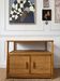 Vintage rattan sideboard