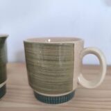 Japanese earthenware coffee service