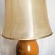 1970s Terracotta Ceramic Lamp, Height 69 cm
