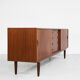 Midcentury Danish sideboard in teak by Clausen & Søn 1960s