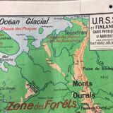 Old USSR and Finland N34 map